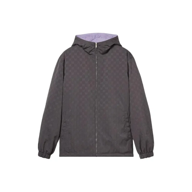 GUCCI Reversible Gg Zip Jacket-0