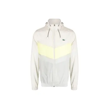 LACOSTE Packaway Logo embroidered Bomber Jacket