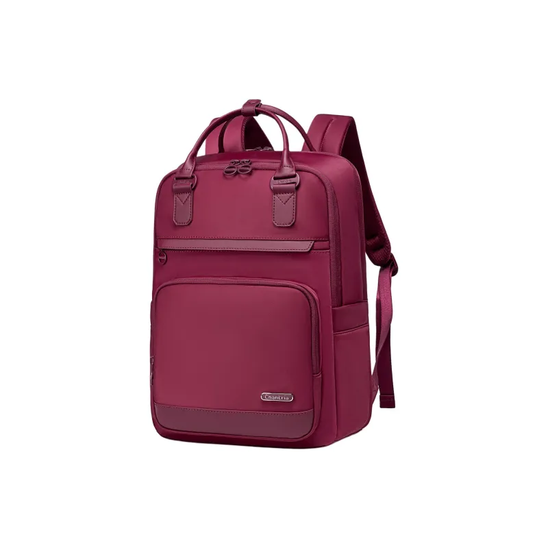 Chantria Nylon Backpack Women's Black/Purple Pink/Khaki/Burgundy-10