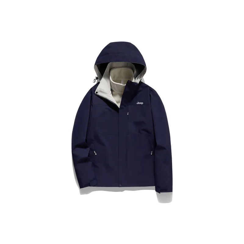 Jeep Leisure Collection Outdoor Hiking For Urban Living/Travel/Commuting Windbreaker Jacket Unisex-18