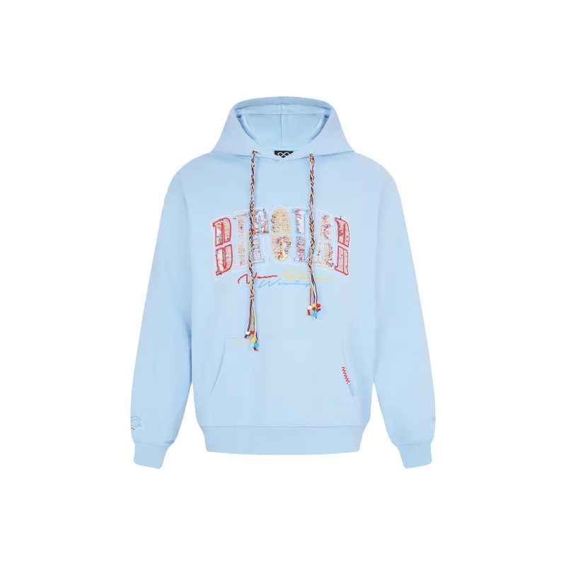 BIPOLAR Sweatshirt Unisex Black Coffee Light Blue-5