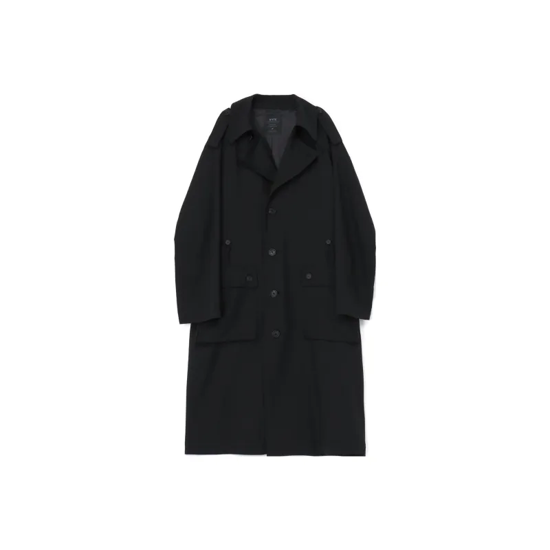 Yohji Yamamoto Coats Unisex Black-0
