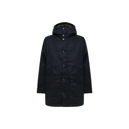 BARBOUR Coats Men Marine Blue