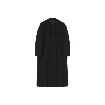 Yohji Yamamoto S'YTE Coats Unisex Black