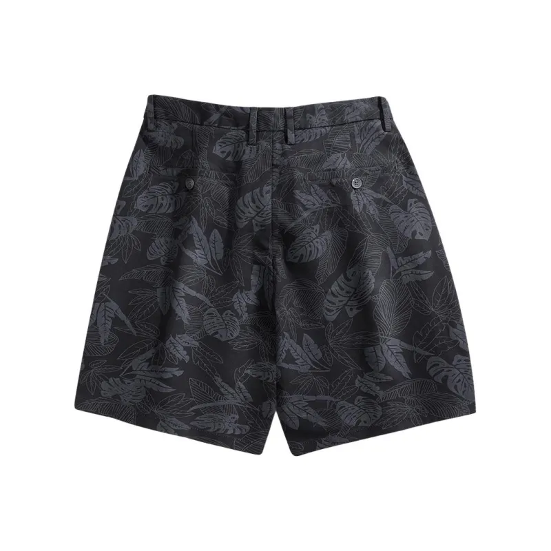Dance With Wolves Casual Shorts Men's Navy Blue-3