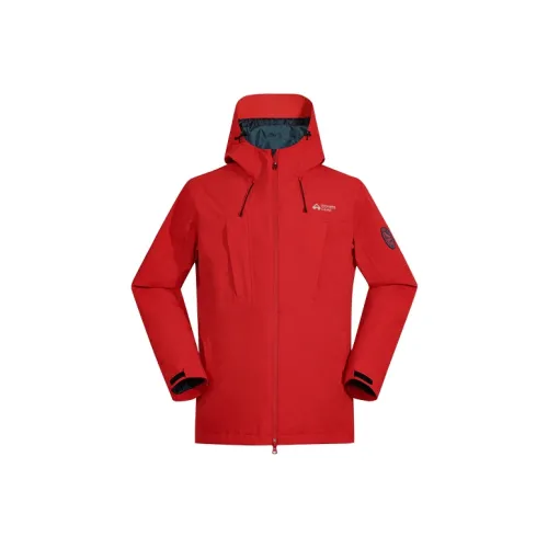 PIONEER CAMP Water Resistant Windproof Breathable Wear Resistant Single Layer Hard Shell Windbreaker Jacket Unisex