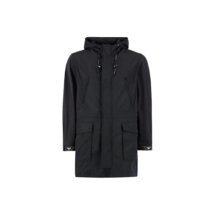 EMPORIO ARMANI Coats Men Blue-0