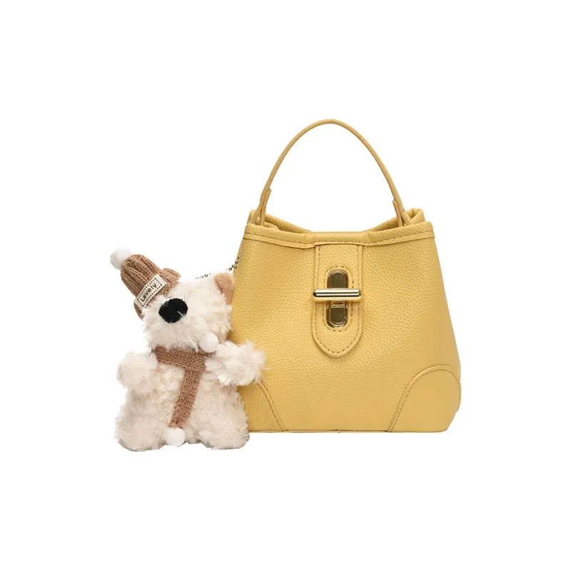 XIANGSU PU Crossbody One Shoulder Handbag Women's White/Black/Yellow/Blue-12