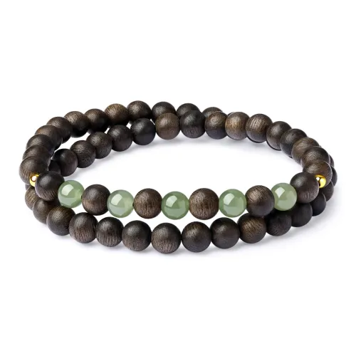 LAOMIAO Hetian Jade Bracelets Green Jade Unisex