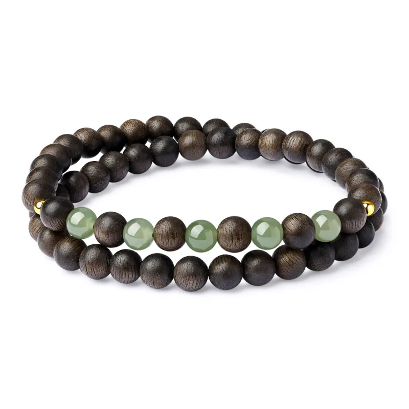 LAOMIAO Hetian Jade Bracelets Green Jade Unisex-0