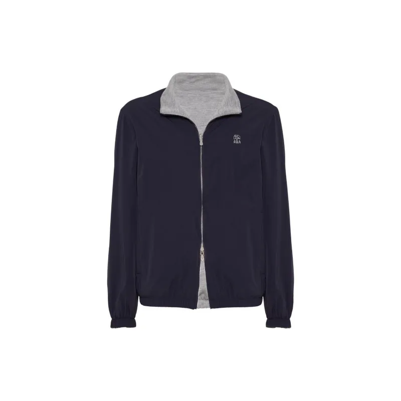 Brunello Cucinelli Reversible Zipped Jacket-0