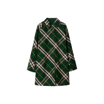 Burberry Coats Men Green