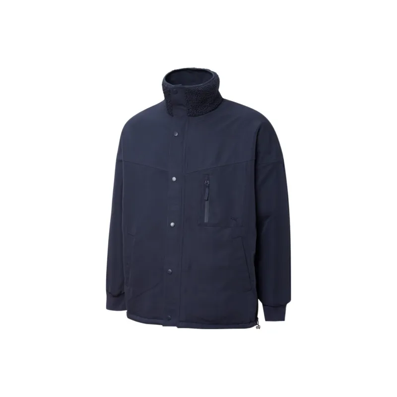PUMA Mmq Series Velvet Jackets Unisex Blue-0