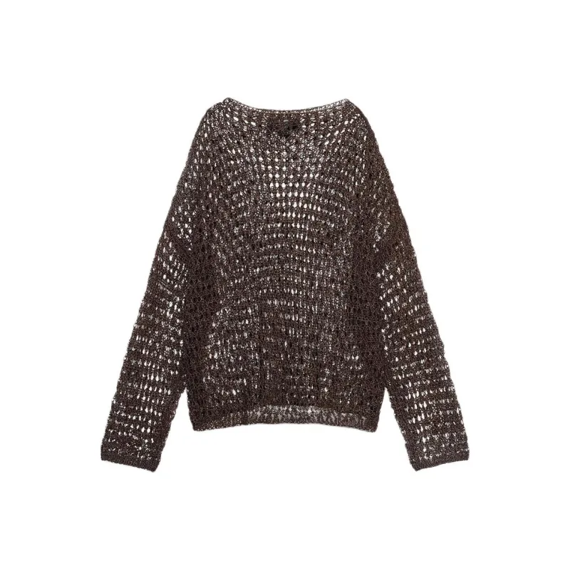 ZARA Knitwear Women's Brown-1