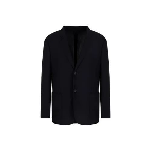 GIORGIO ARMANI Wool Crêpe Single breasted Jacket