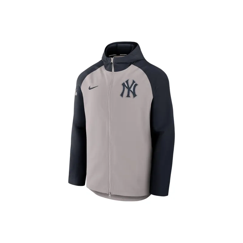Nike New York Yankees Authentic Collection Men's Nike Therma Mlb Full Zip Jacket-0