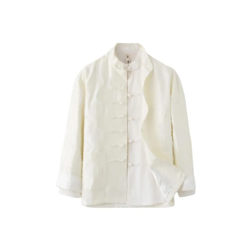 XUANSHENG Jackets Men White-0
