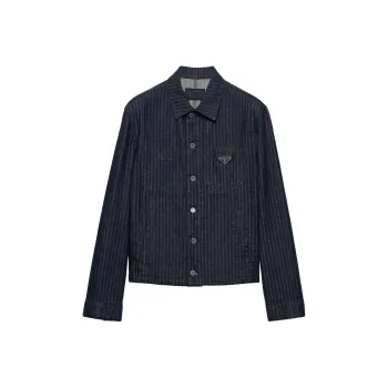 PRADA Chevron Denim Jacket