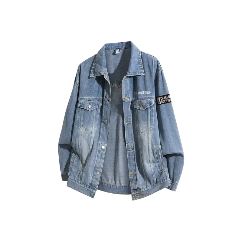 CHARLIE GOLF Denim Jacket Unisex-6
