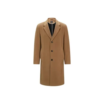 HUGO BOSS FW24 Coat Men's Beige