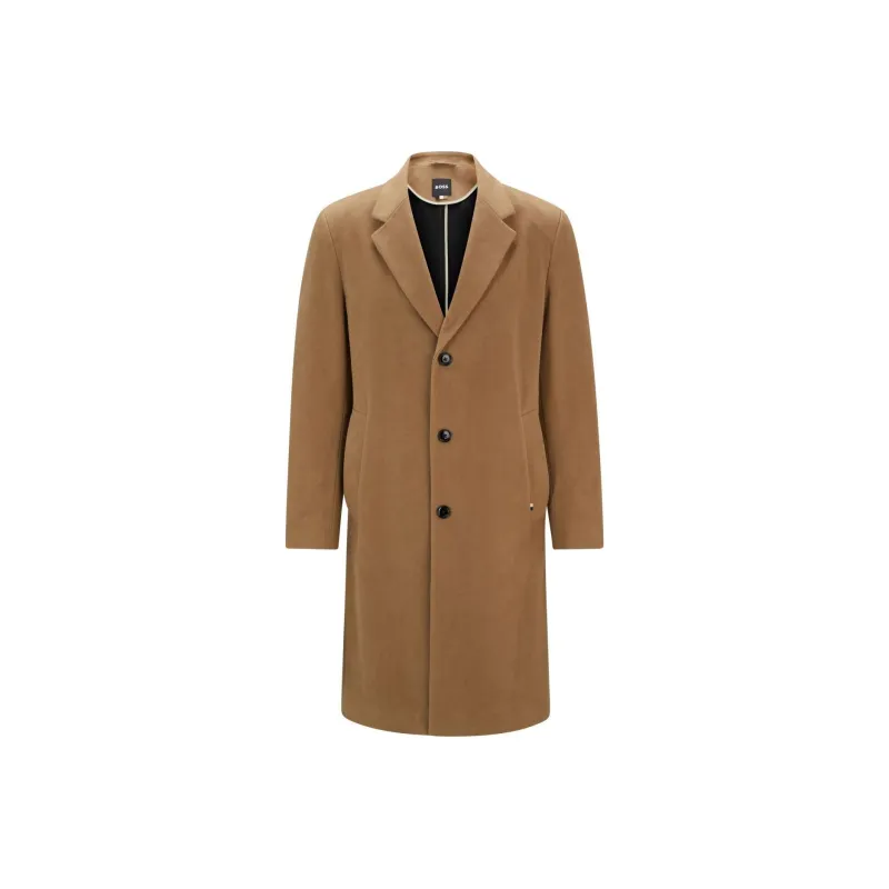 HUGO BOSS FW24 Coat Men's Beige-0