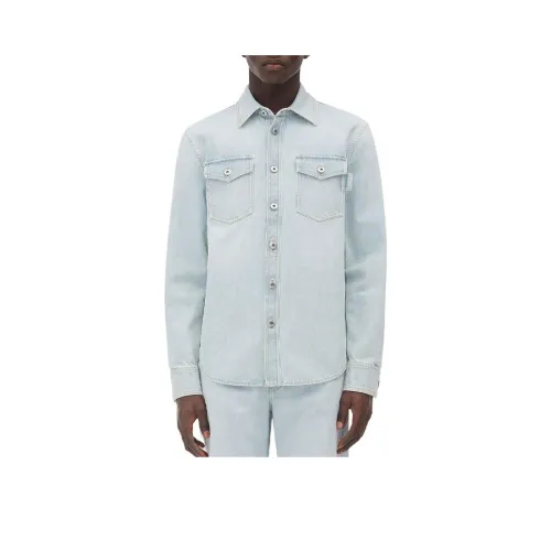Bottega Veneta Extra Bleached Denim Overshirt
