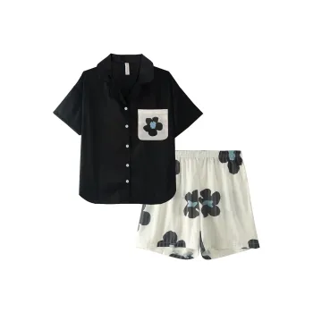 Qiao Ni Tong Pajama Set Women's Image Color