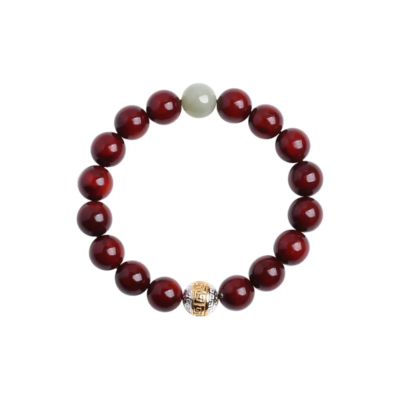 Moon Seal Hundred Rivers Rosewood Bracelets Unisex-0