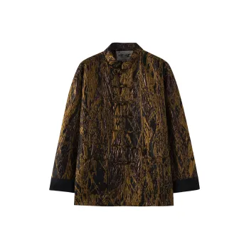 XUANSHENG Jackets Coats Men's Dark Yellow