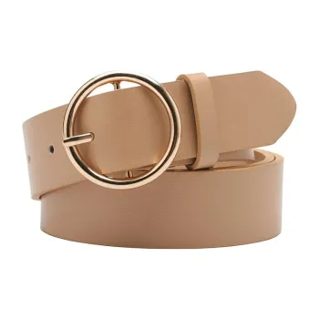 JEANSWEST PU Leather Belts Women's 3.3CM