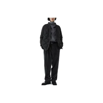 White Mountaineering X UNIQLO White Mountaineering Co-titled Series Down Jackets Unisex Black