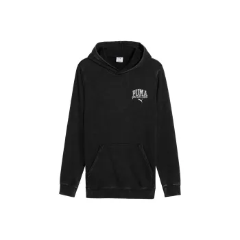 PUMA Sudadera Clásica PUMA Para Hombre Con Lavado Desgastado.
