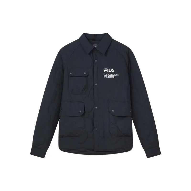 FILA Puffer Jacket Men's Legend Blue-0