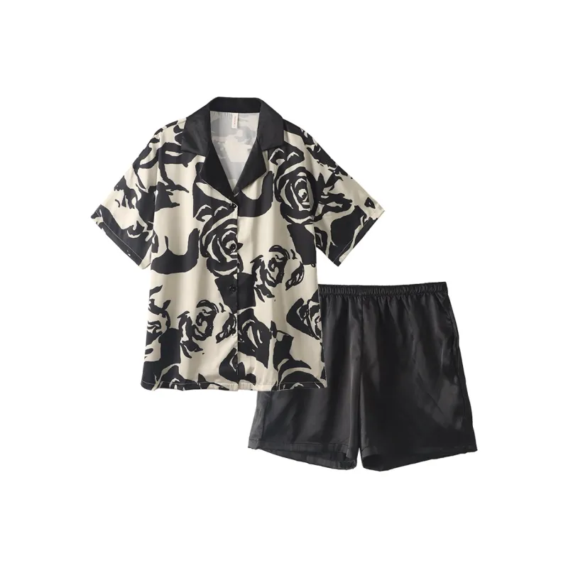 Qiao Ni Tong Pajama Set Women's Image Color-0
