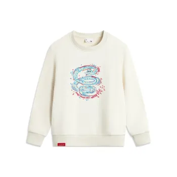 LiNing Sports Life Collection Sweatshirt Unisex Ecru
