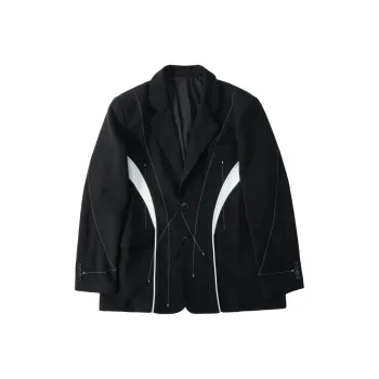 Pin Li Business Suit Men's Black