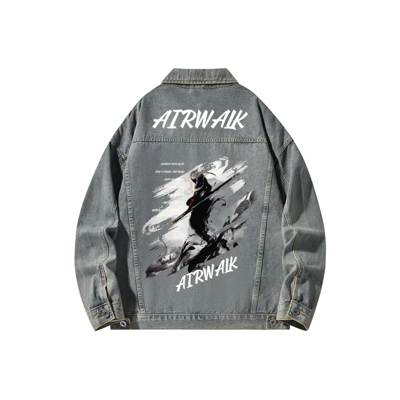 Airwalk Denim Jackets Unisex-4