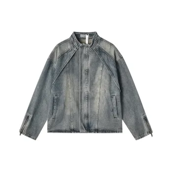 OX FREAK Denim Jacket Unisex Blue