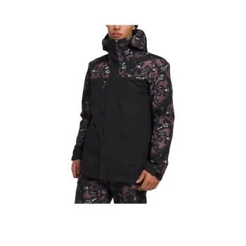 THE NORTH FACE Jackets Men Brown Purple Snakeskin Print