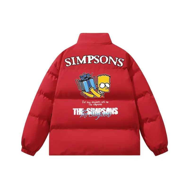The Simpsons Puffer Jacket Unisex-28