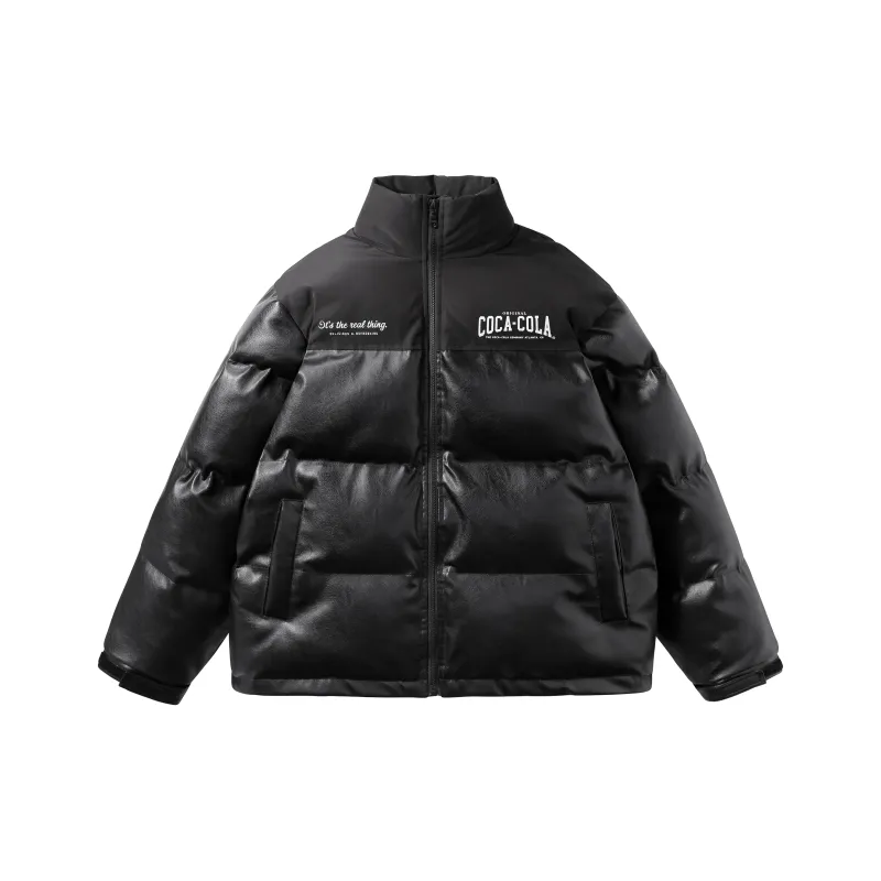 Coca-Cola Puffer Jacket Coat Unisex-0