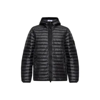 STONE ISLAND Zip Up Puffer Jacket