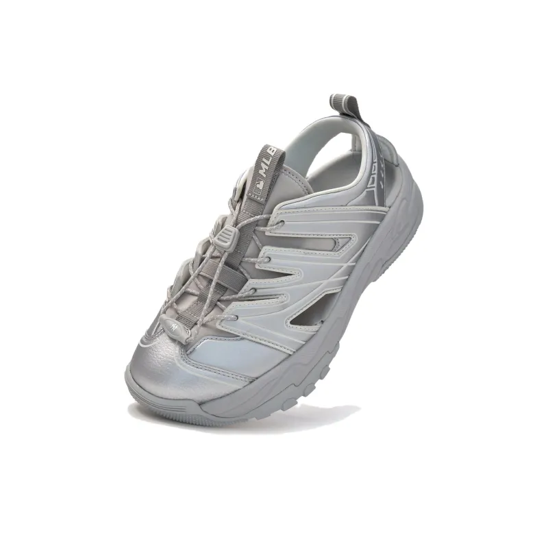 MLB New York Yankees Slip Resistant And Breathable River Trekking Shoes Unisex Silver Gray-3