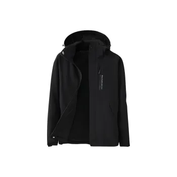 PIERRE CARDIN Jackets Coats Unisex Phantom Black