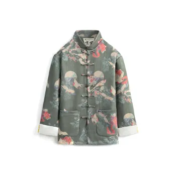 XUANSHENG Jackets Coats Men's Nine Days Of Phoenix Dance