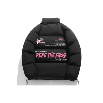 Pepe The Frog Puffer Jacket Unisex