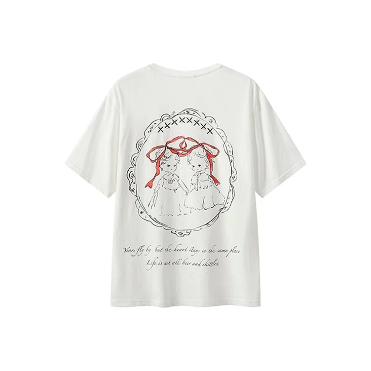 KYKW T Shirts Women's White-1