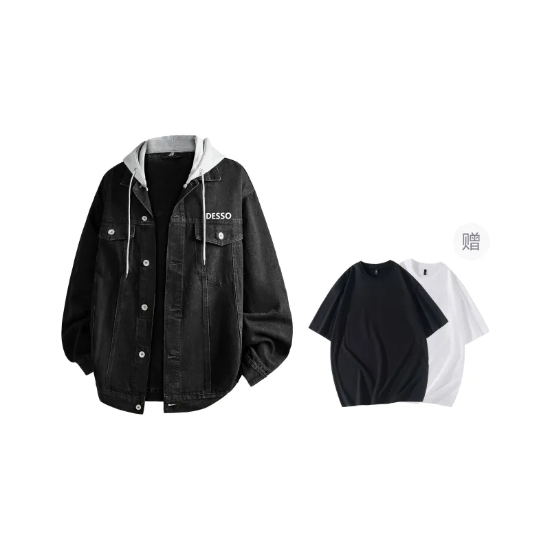 DESSO Denim Jackets Unisex-2
