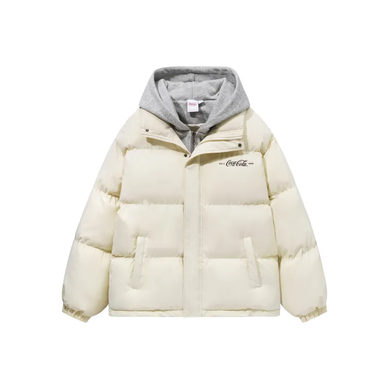 Coca-Cola Puffer Jacket Coat Unisex-5