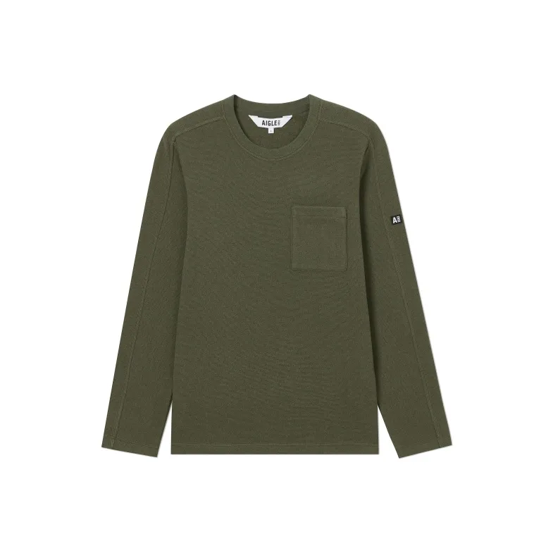 AIGLE Sweatshirt Men's Avocado Green-0